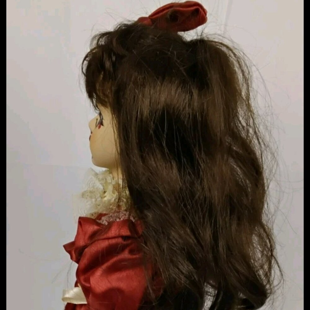 Tim’s B and B Custom Gothic Horror Porcelain Doll – Handmade OOAK Creepy Collect - Picture 4 of 11